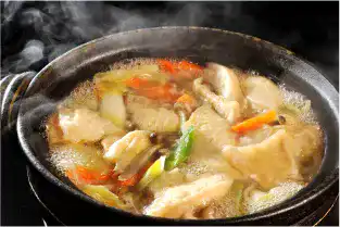 せんべい汁の写真